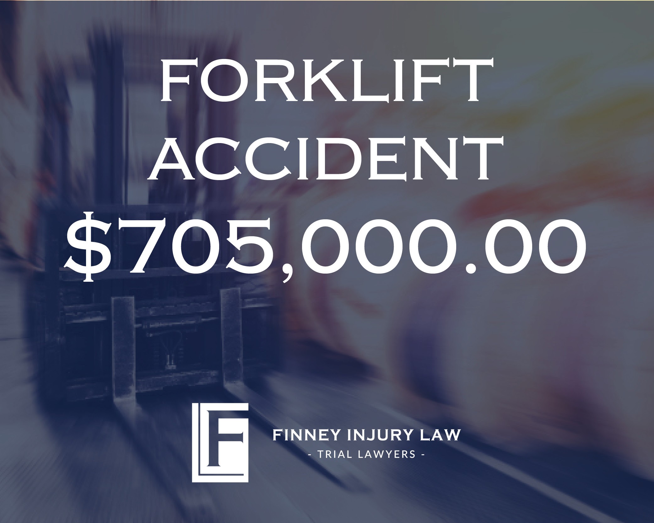 $705k Forklift Accident